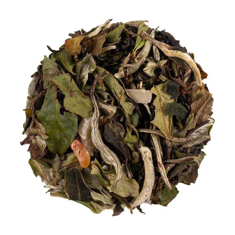 Th&eacute; blanc P&ecirc;che Fruit de la passion 25g