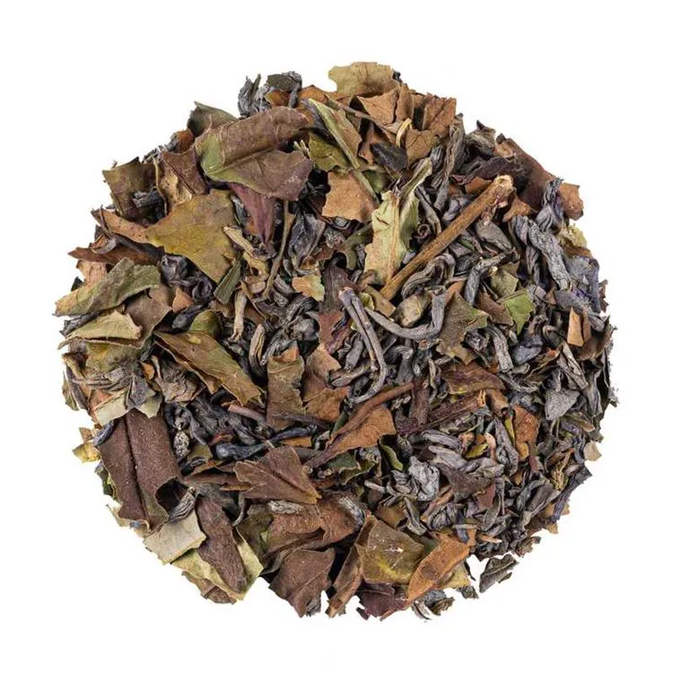 Th&eacute; blanc - vanille rose 25g