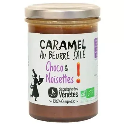 Caramel au beurre sal&eacute; choco noisette 220 g