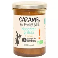 Caramel au beurre salé noisette grillée 220 g Caramel au beurre salé noisette grillée 220 g