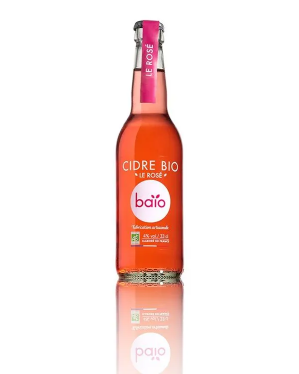 Cidre ros&eacute; Bio 33 cl