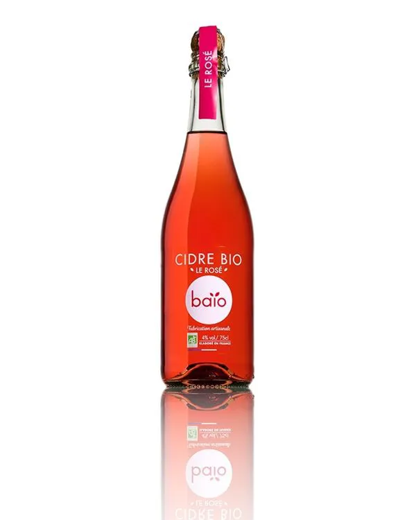 Cidre ros&eacute; Bio 75 cl