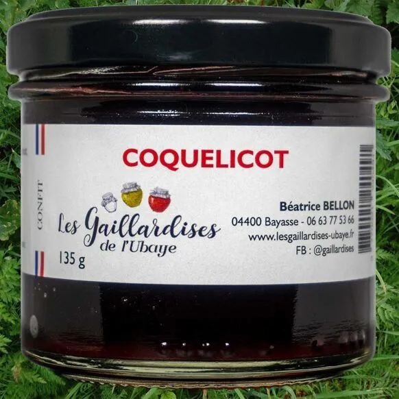 Confit de coquelicots 125 g