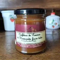 Confiture pommes Normandie façon tatin 210 g Confiture pommes Normandie façon tatin 210 g
