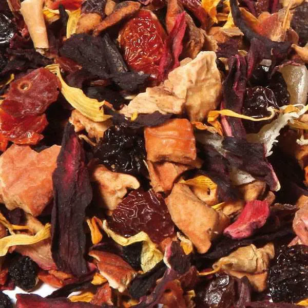 Infusion - Corbeille fruit&eacute;e Framboise cassis 100g