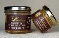 Rillettes  langouste royale piment Espelette 90 g