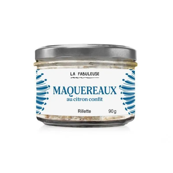 Maquereaux au citron confit 90 g