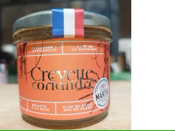 Crevette coriandre gingembre 90g
