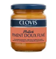Moutarde au piment doux fumé 200 g Moutarde au piment doux fumé 200 g