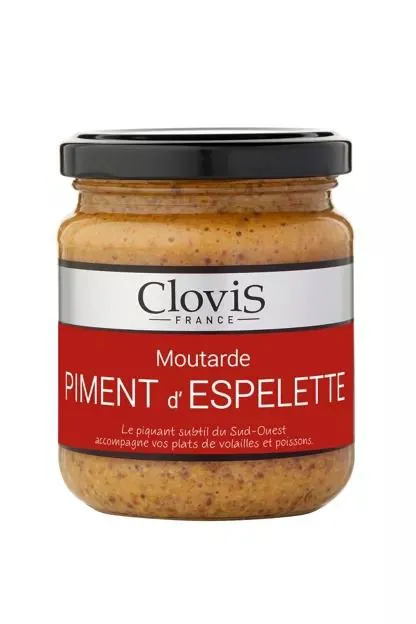 Moutarde piment espelette 200 g