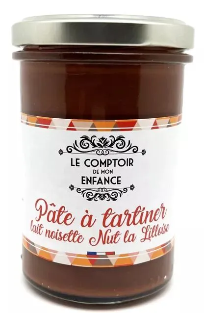 P&acirc;te &agrave; tartiner lait noisette 250 g