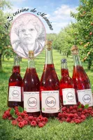 Pétillant à la pomme framboise Bio 75 cl Pétillant à la pomme framboise Bio 75 cl
