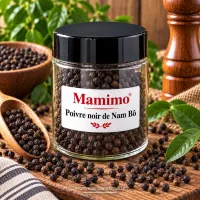 Poivre noir de Nam Bô 55 g Poivre noir de Nam Bô 55 g