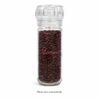 Poivre sauvage rouge 50g moulin Poivre sauvage rouge 50g moulin