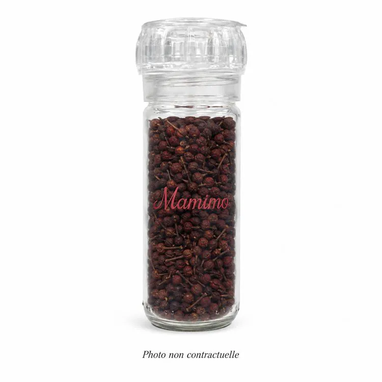 Poivre sauvage rouge 50g moulin