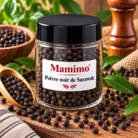 Poivre noir de Sarawak 60 g Poivre noir de Sarawak 60 g