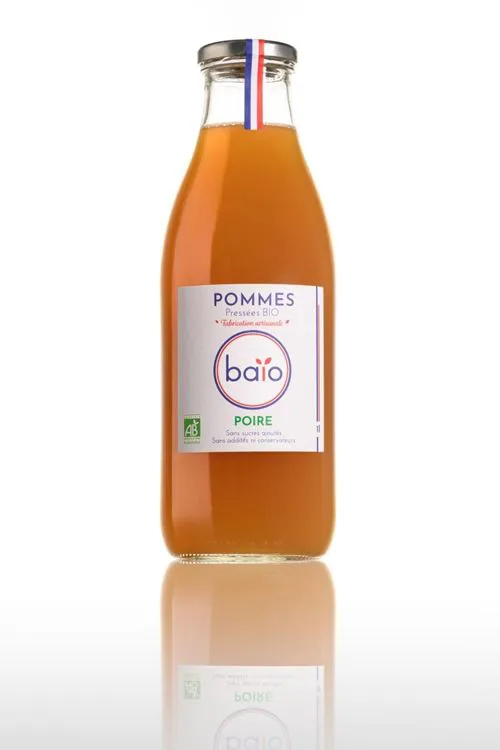 Jus de pomme poire BIO 1 l