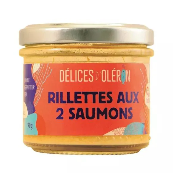 Rillette aux 2 saumons 90 g