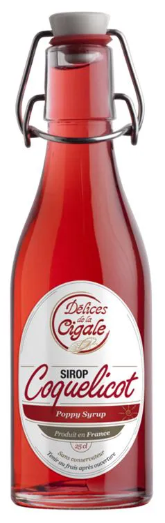 Sirop Artisanal Coquelicot