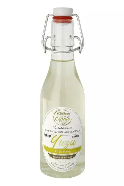 Sirop Artisanal au yuzu 250 ml
