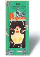 Tablette poule chocolat noir 90 g Tablette poule chocolat noir 90 g