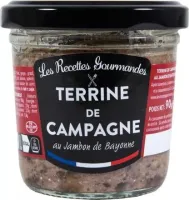 Terrine de campagne au jambon de Bayonne 90 g Terrine de campagne au jambon de Bayonne 90 g