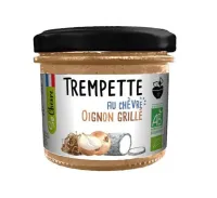 Trempette au chèvre, oignon grillé 90g Trempette au chèvre, oignon grillé 90g