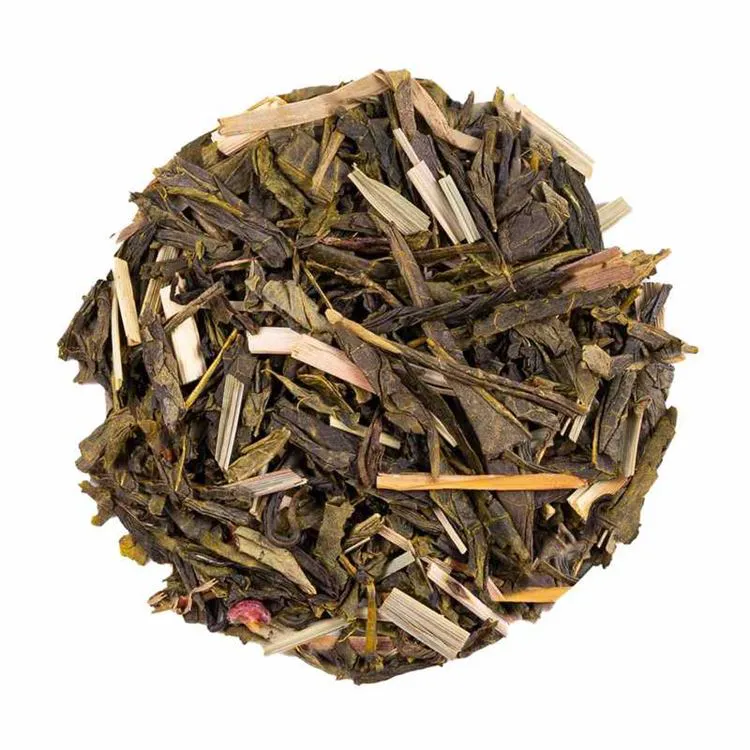 Th&eacute; vert - Bamboo Love - framboise jasmin 100g