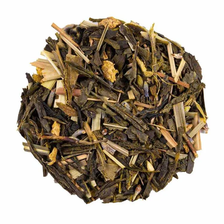 Th&eacute; vert - Coucher de soleil en Asie 25g