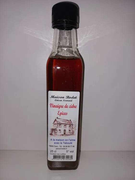 Vinaigre de cidre d'&eacute;pices 25cl