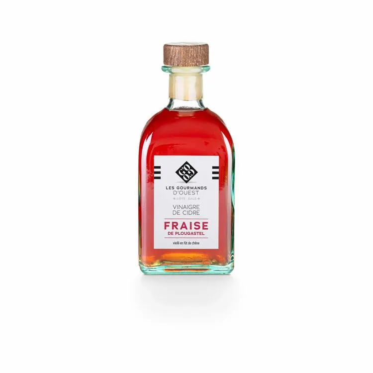 Vinaidre de cidre fraise de Plougastel 25cl
