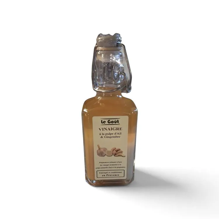 Vinaigre &agrave; la pulpe ail gingembre 25cl