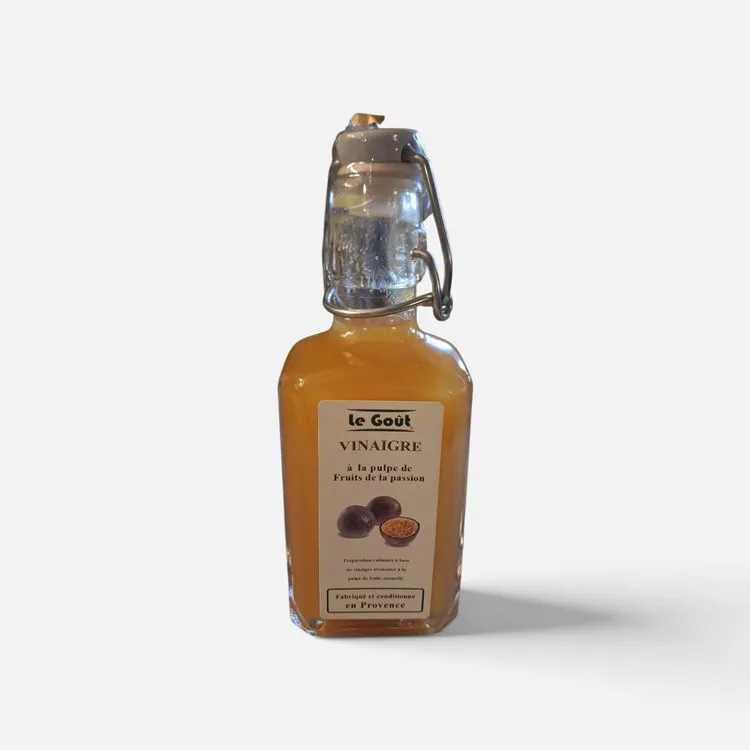Vinaigre pulp&eacute;  fruit de la passion 25cl